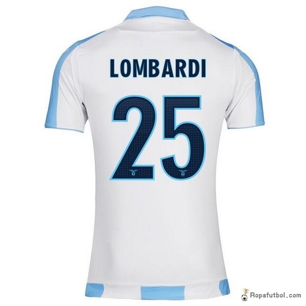 Camiseta Lazio Replica Segunda Ropa Lombardi 2017/18